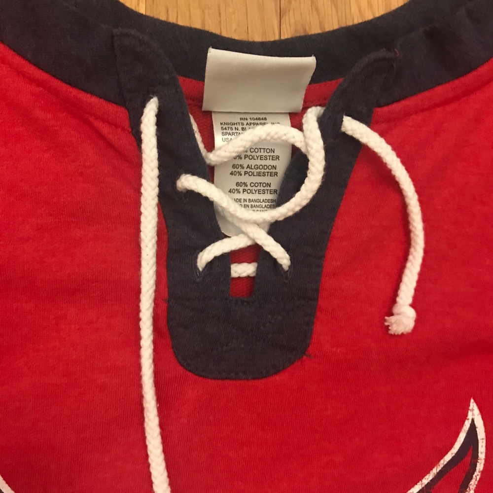 Washington Capitals NHL Official Sweatshirt Jersey Women’s M 8/10 - Picture 3 of 5
